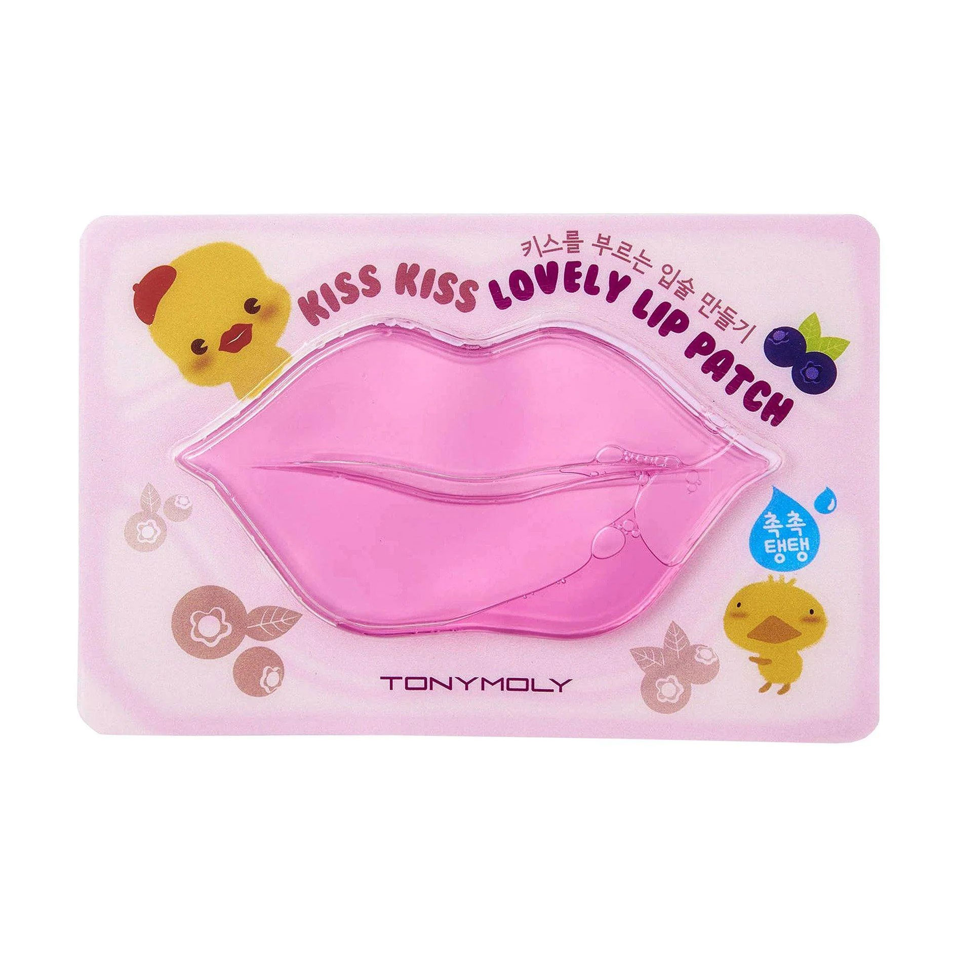 Гідрогелева маска-патч для губ Tony Moly Kiss Kiss Lovely Lip Patch, 10 г