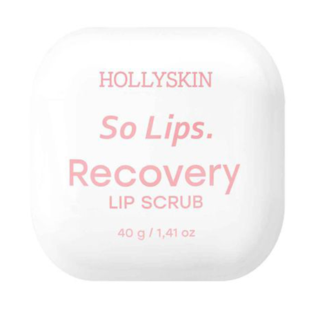 Відновлювальний скраб для губ Hollyskin So Lips. Recovery Lip Scrub, 40 г